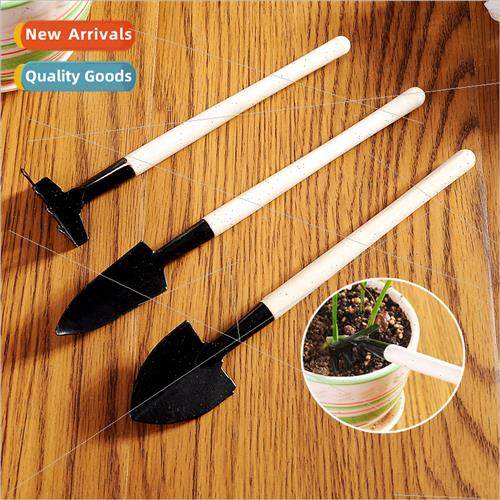 Multi-functional gardening tools 3 sets of small shovel/rake