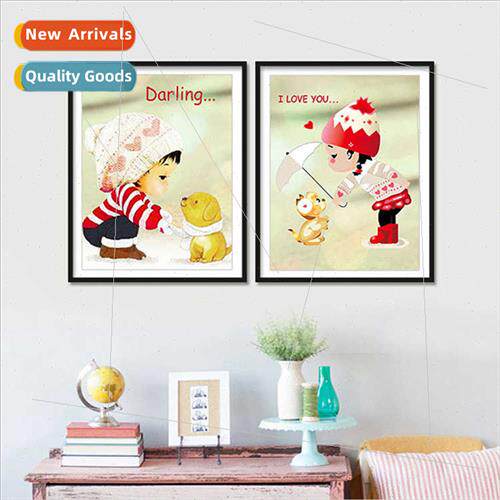 St. Meilai diamond painting new cute children cross stch hom