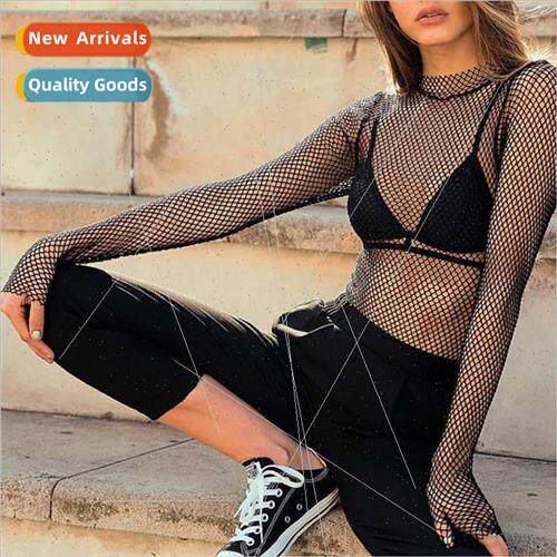 Women 2023 spring summer new tops solid color stand-up colla