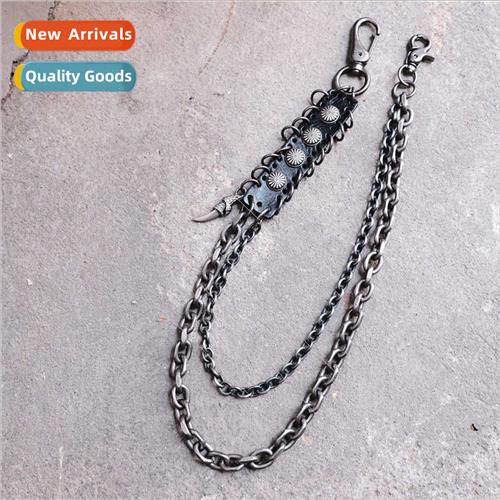 Hip-hop punk metal waist chain fashion casual hundred wind w