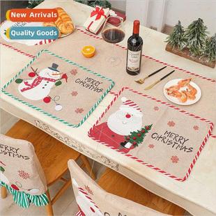 linen embroidery snowman New man decoration old Christmas