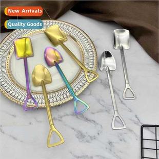 shovel steel spoon students Creative watermelon stainless