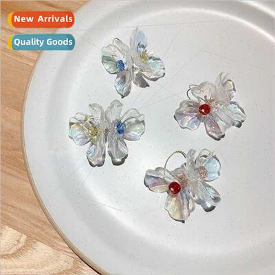 ght Garden Ambient French Vintage Clear Crystal Flower che D