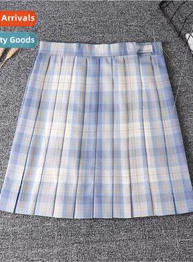 Japan JK Ice cream & lymph lattice skirt school unim ski