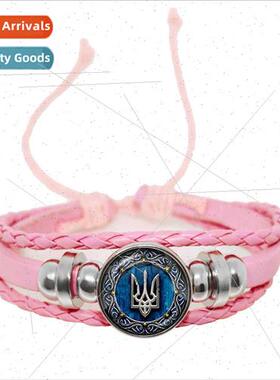 Accessories New Tryzub Ukrainian Trident Bracelet Time Gemst