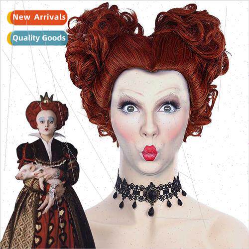 Anime wig headgear 8JUN wches also crazy Winifred wig red qu