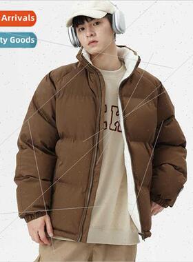 Cotton jacket men 2023 new winter down cotton clothing Korea