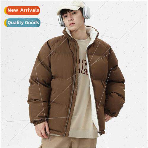 Cotton jacket men 2023 new winter down cotton clothing Korea