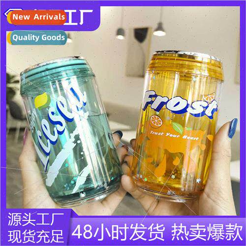 Can Coke Drinking Cup Student Female mple Fresh Mori Male Cu