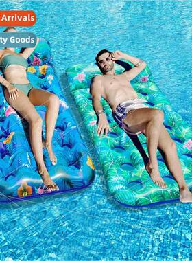 New inflatable floating row inflatable water floating bed ou