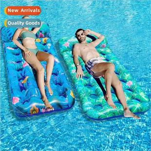 inflatable bed floating water row New