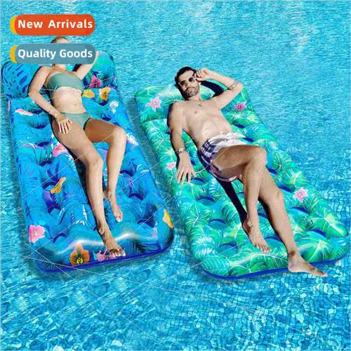 New inflatable floating row inflatable water floating bed ou