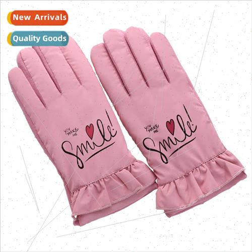 Children gloves winter M083 warm gloves cartoon wrapped fing