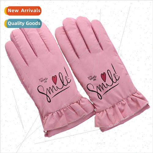 Children gloves winter M083 warm gloves cartoon wrapped fing