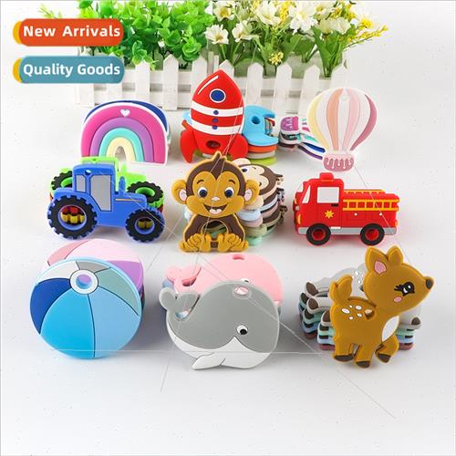licone Pendants DIY Pacifier Chain Accessories Baby Molar