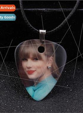 CELULUS Guar Plectrum Taylor Swift Pendant Plectrum Necklace