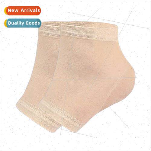 Gel Heel Stockings Soft Anti Abrasion Heel Half Stockings Su