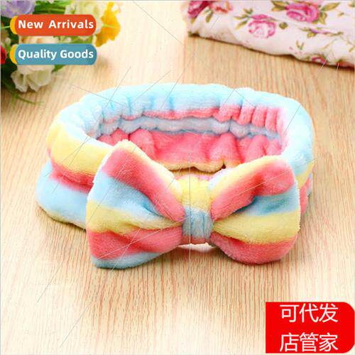 Korean bow multicolor hair bands ten dollar  students ladies