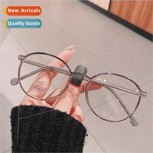 Ultra-light myopia glasses female can be equipped degrees ve