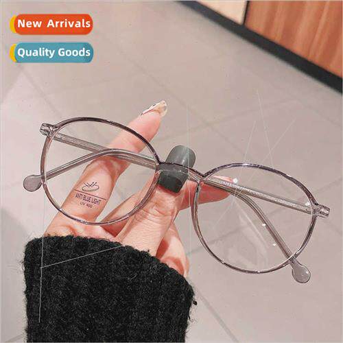 Ultra-light myopia glasses female can be equipped degrees ve