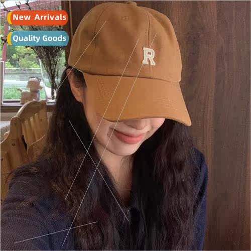Set letter R baseball cap children spring summer Korean  cas