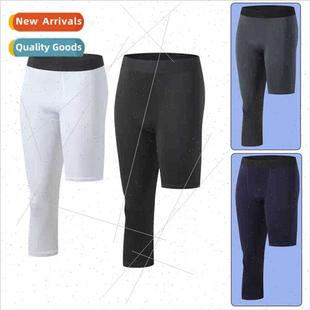 ngle Leg Basketball Leggings Seven NBA Men Five Pants Sports
