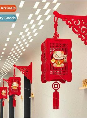 2024 Spring Festival New Year decorative items small red lan