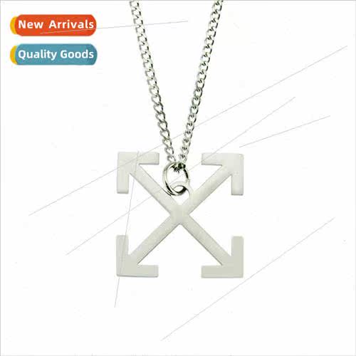 Men punk biker tanium steel does not fade pendant necklace p