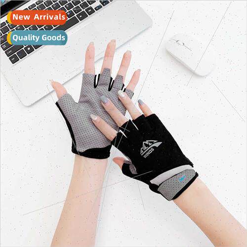 Fness gloves female thin apparatus training bar workout wris