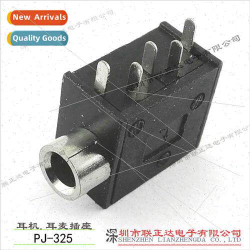 de stheadphone socket 5 pins plug board headphone jack pj-32