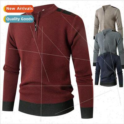 Autumn winter new round neck sweater men Korean Slim pullove