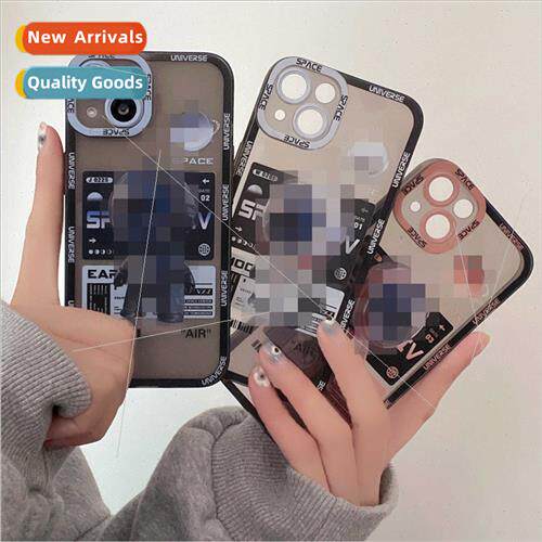 Astronaut Transparent Phone Case iphone14 Full Soft Case App