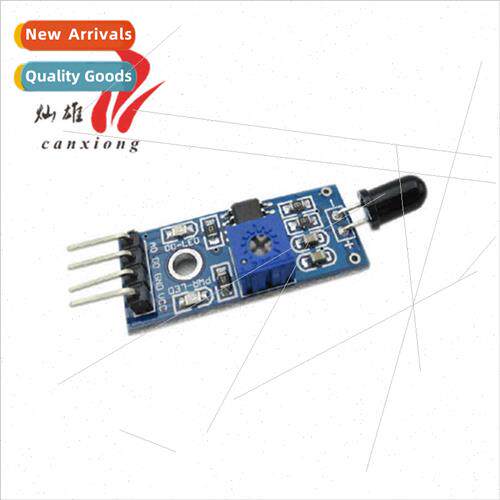 4-Pin Flame Sensor Module Fire Detection Module Infrared Rec