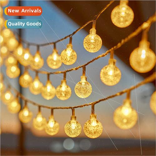 Solar LED Camping Camping ghts String Bubbles Crystal Balls