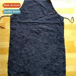 Extended Sleeve Thickened Fabric Sta Denim Dirty Apron