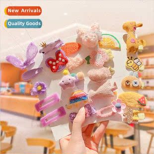 bow headdress Korean not clips cute hair Children girls