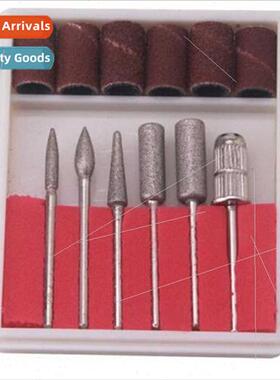 Picture color 6pcs boxed emery grinding needles Nail polishe