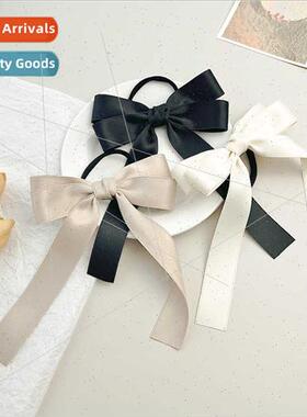 French bow ribbon hair rope hair bfemale simple senior sense