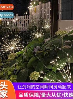 led solar energy firework lights dandelion string lights out