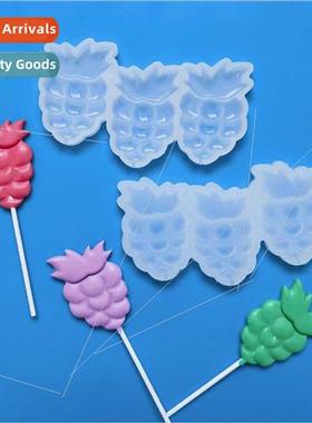 Drop glue epoxy mold DIY chocolate Coral Cheese lollipop sil