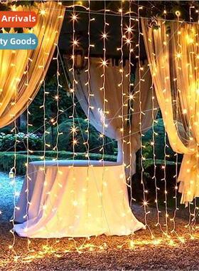 LED curtain lights 3*3 meters 300 lights Christmas lights pl