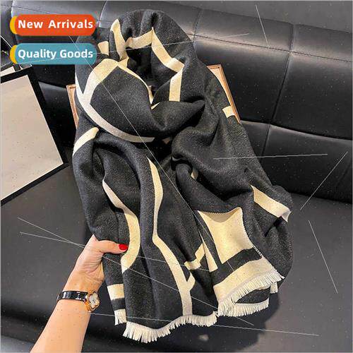 Korean  fall winter double-sided two-color black whe color b