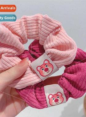 Autumn winter strawberry bear hair bcute girl headbtie hair