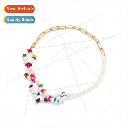 personaly exaggerated ins wind beaded imation pearl collar l