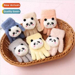 padded thickened cute children warm gloves finger New spl