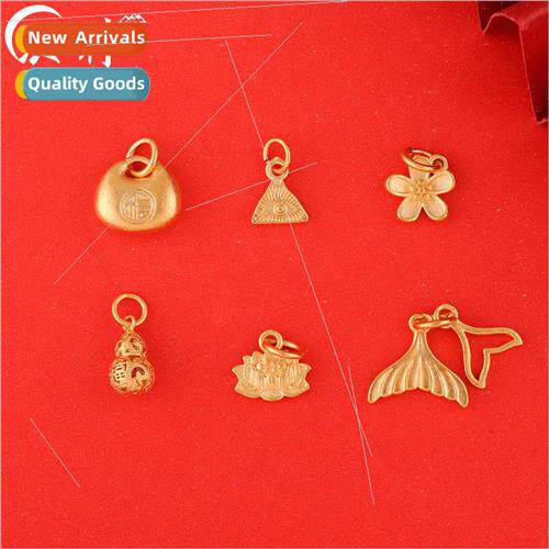 Fish tail gourd pendant handmade diy pendant accessories bra