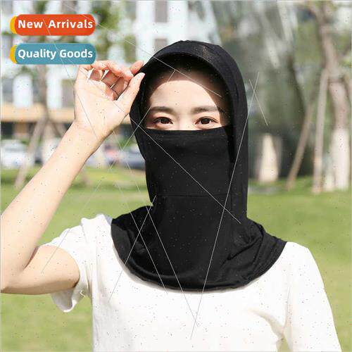 Sunscreen mask female summer neck protection thin face veil