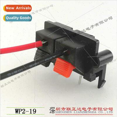 WP2-19 Speaker Cable Clamp 2-hole Amplifier Terminal Block 2