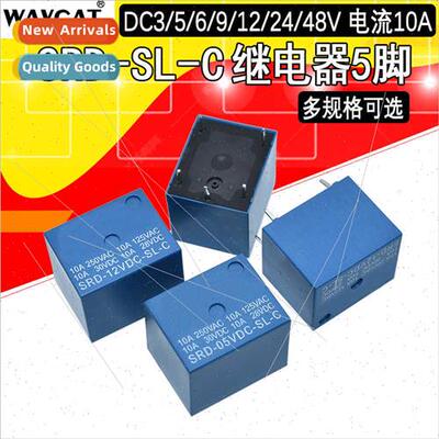 Home Appliance Control Relay SRD-3V/5V/6V/9V/12V/24V/48VDC-S