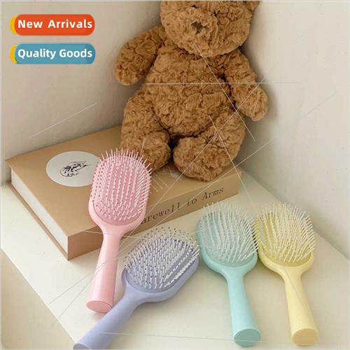 Ins wind cute candy color massage comb portable handheld com